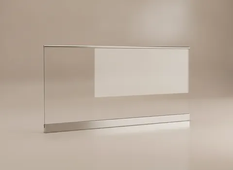 Stolpeløst glassrekkverk